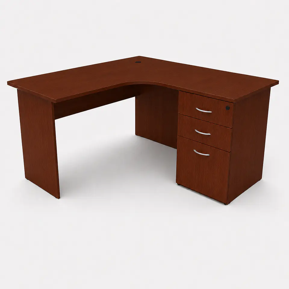 Escritorio en L 120X60X120X50X75 4