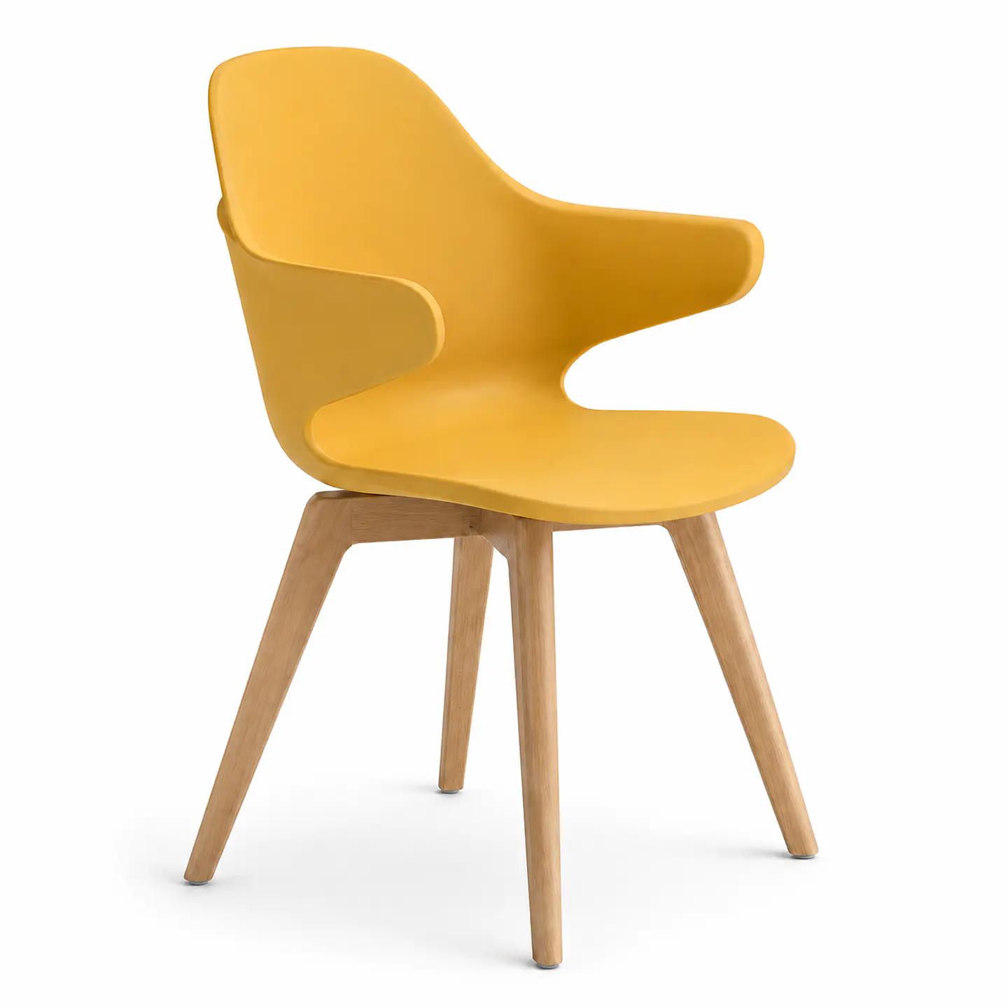 Silla Ibiza pata madera  2