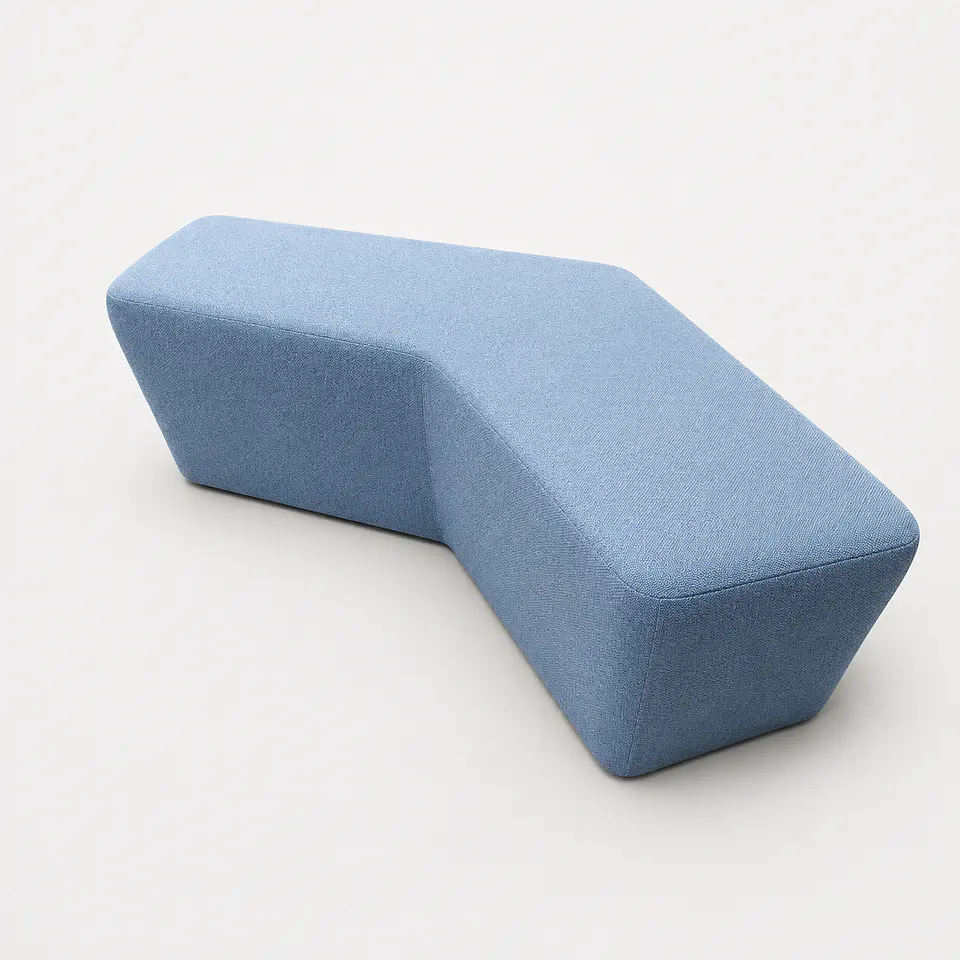 Pouf Boomerang  1