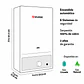 Calefont 10 litros Gas natural Tiro natural Splendid - Miniatura 4