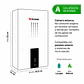 Calefont 10 litros Gas licuado Cámara estanca Splendid - Miniatura 4