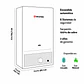 Calefont 13 litros Gas natural Tiro natural Splendid - Miniatura 4