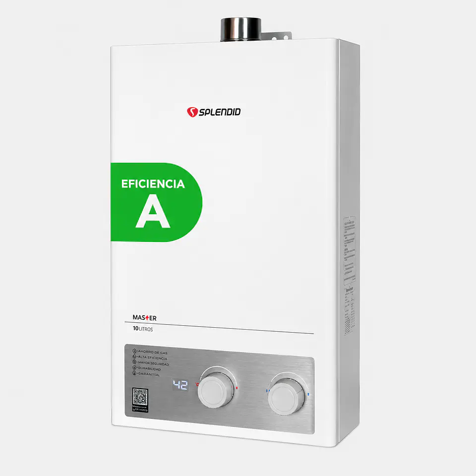 Calefont 10 litros Gas licuado Tiro forzado Splendid 2