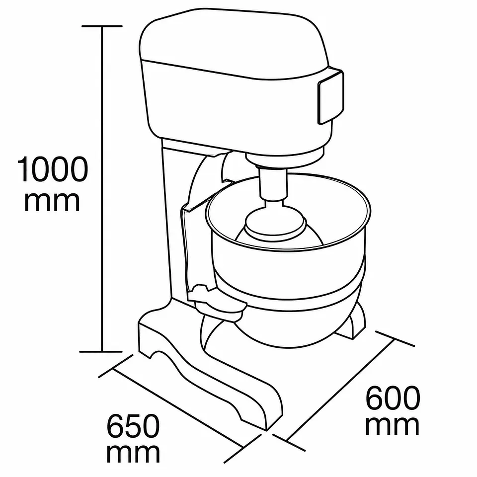 Batidora Sinmag 40 Lt. 4