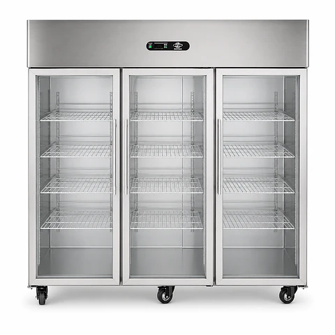Refrigerador A.I. 3 puertas de vidrio 1500 lt
