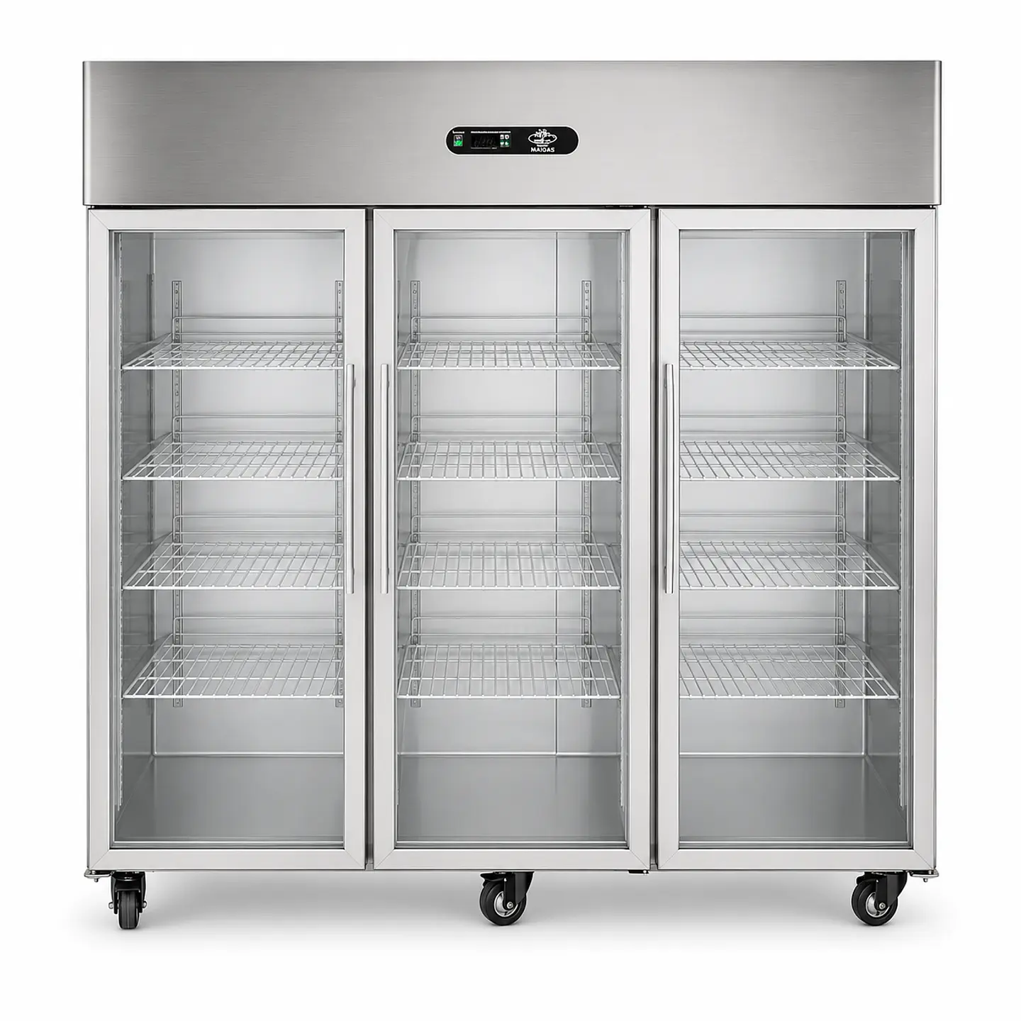 Refrigerador A.I. 3 puertas de vidrio 1500 lt 1