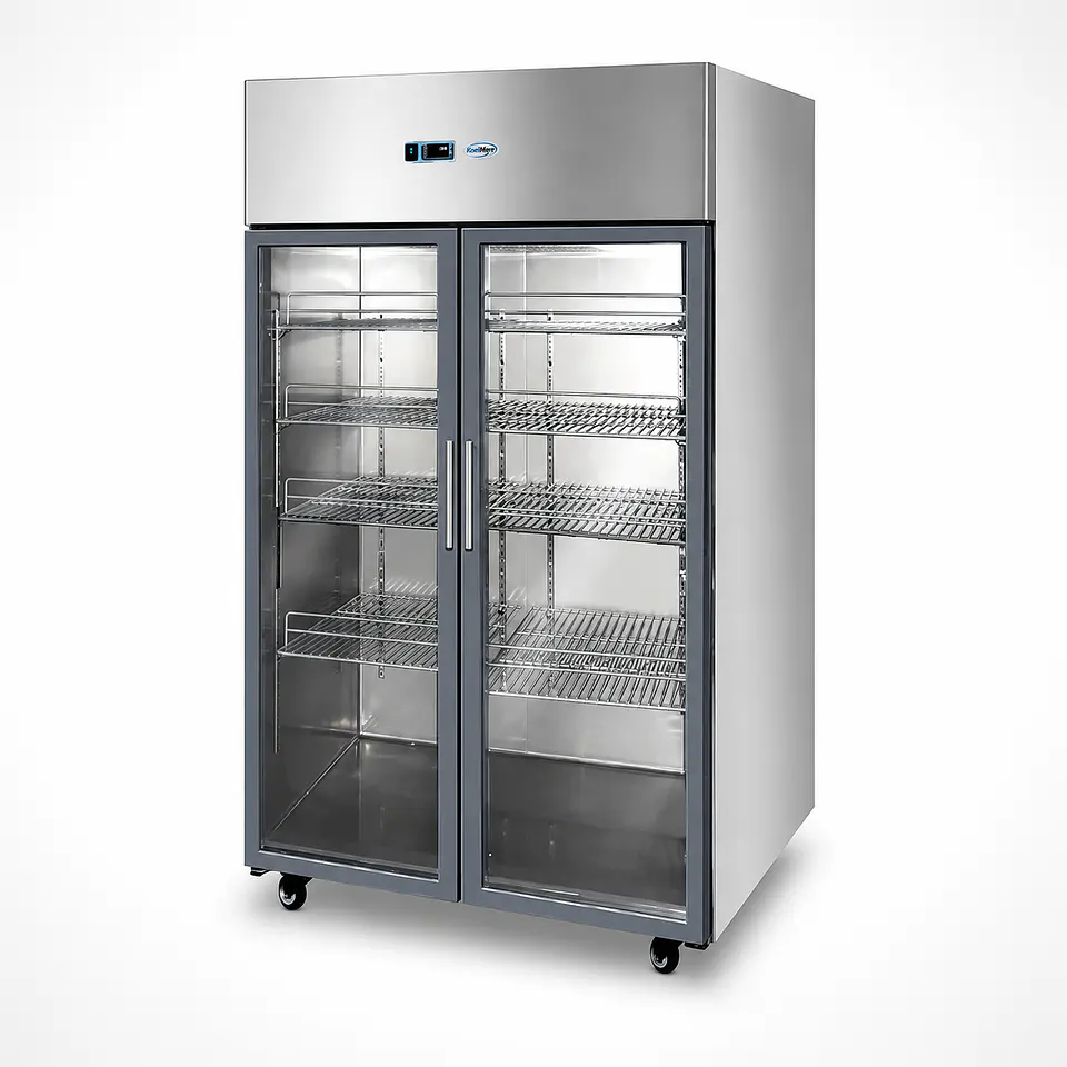 Congelador A.I. 2 puertas de vidrio 1000 lt 1