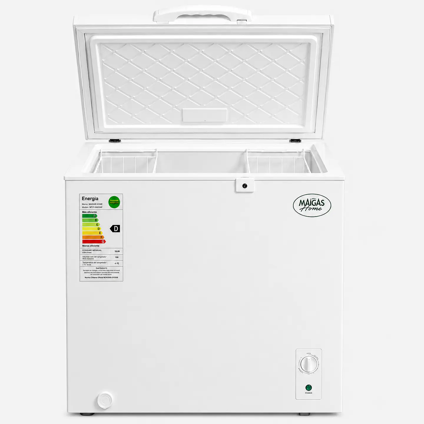 Congelador dual inverter 198 L 2