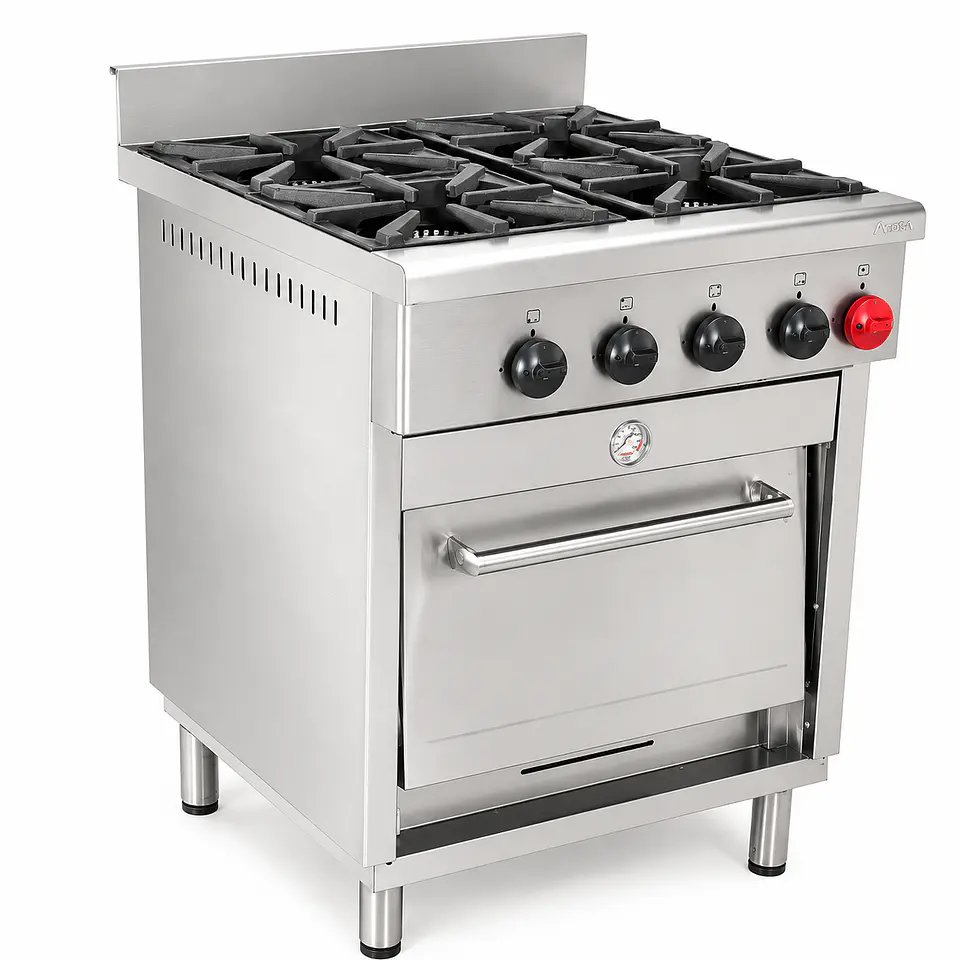 Cocina 4 Pl. + 1 Horno GLP 1