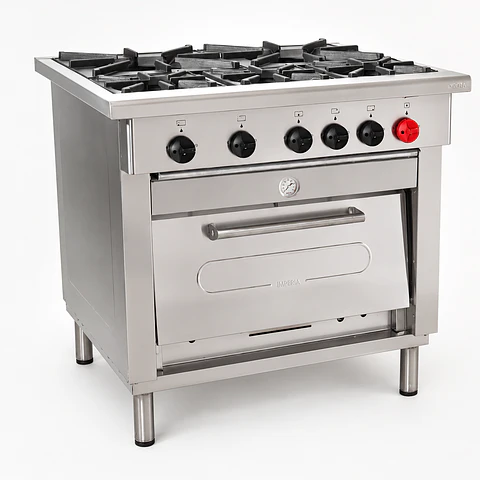 Cocina 5 Pl. + 1 Horno GLP