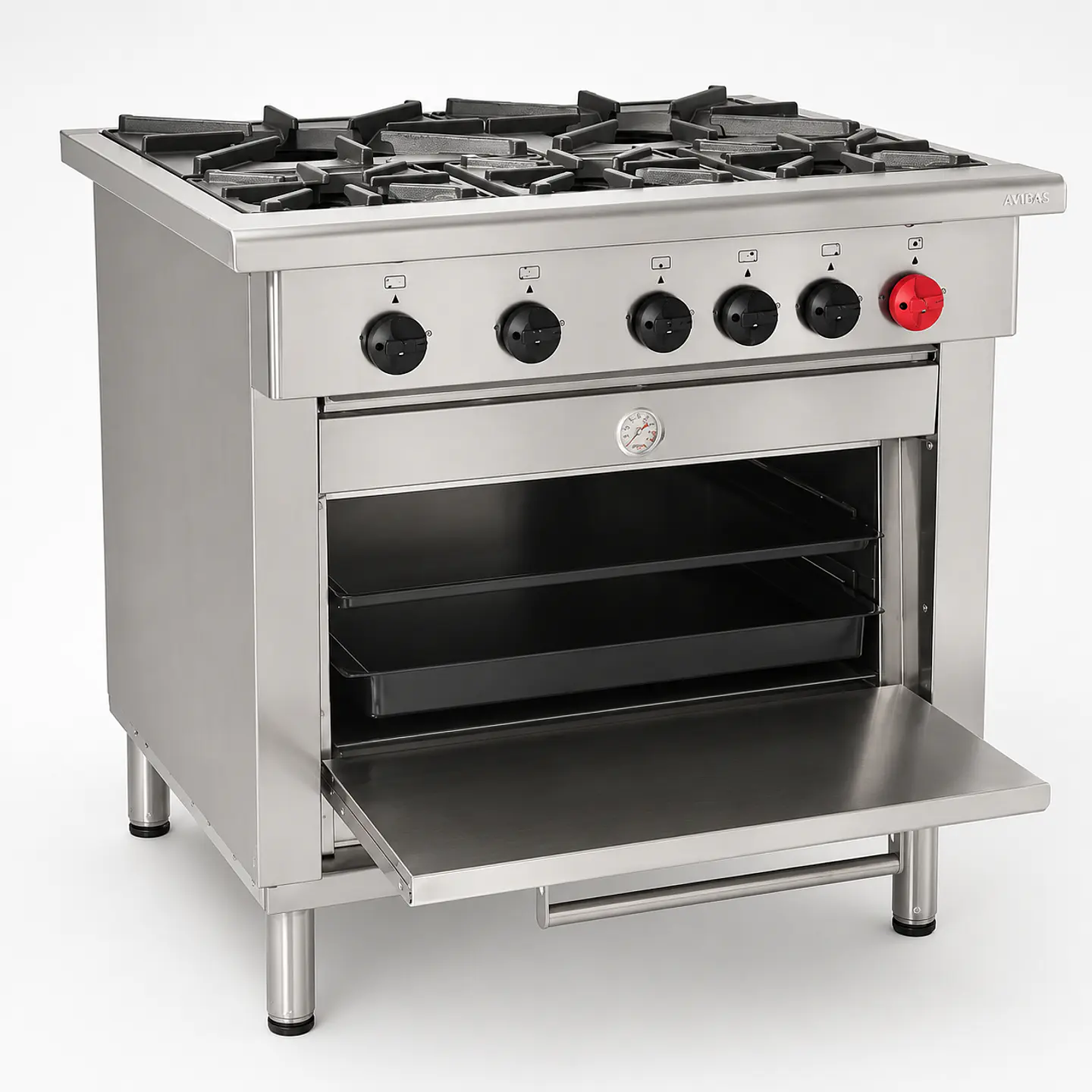 Cocina 5 Pl. + 1 Horno GLP 2