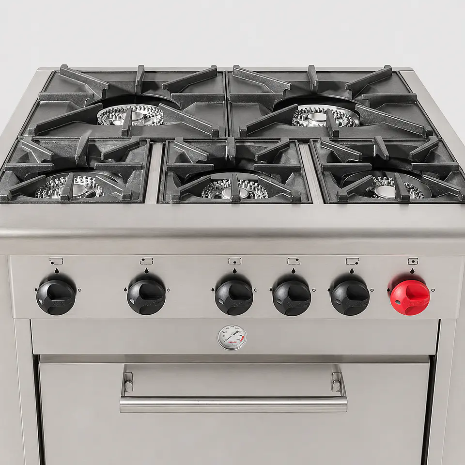 Cocina 5 Pl. + 1 Horno GLP 3