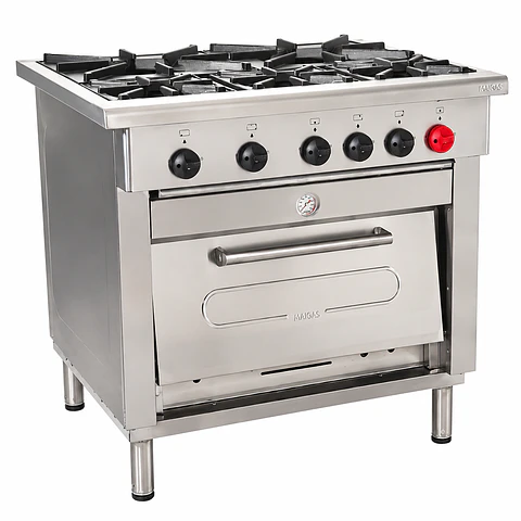 Cocina 5 Pl. + 1 Horno GN