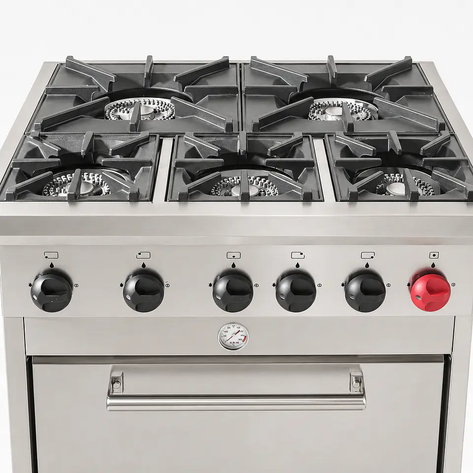 Cocina 5 Pl. + 1 Horno GN 3