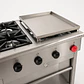 Cocina 6Pl. + 2 Horno + Chq. Grande GLP - Miniatura 3