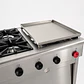Cocina 6Pl. + 2 Horno + Chq. Grande GN - Miniatura 3
