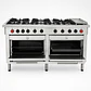 Cocina 8 Pl. + 2 Hornos + Chq. GLP - Miniatura 3