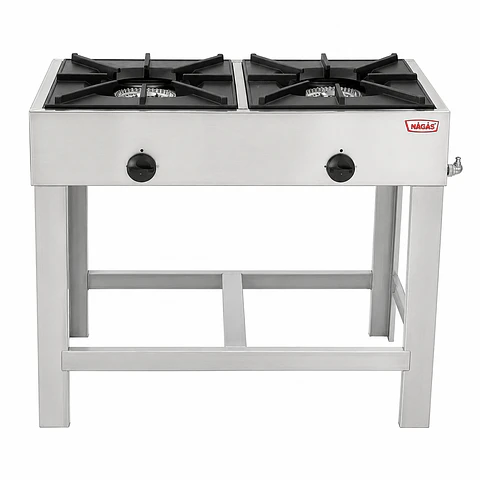 Anafe Alto 2 Parrillas 43x43 cm GLP