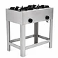 Anafe Alto 2 Parrillas 30x30 cm GLP - Miniatura 2