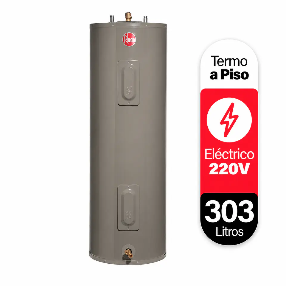 Termo eléctrico de piso 303 litros 220V Rheem 1