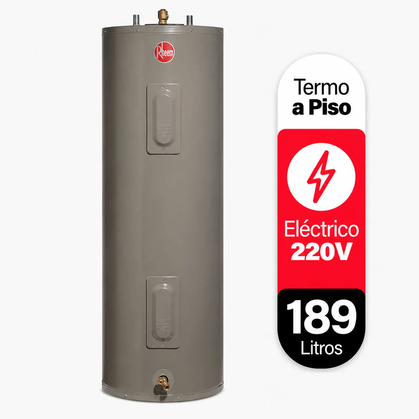 Termo eléctrico de piso 189 litros 220V Rheem 1
