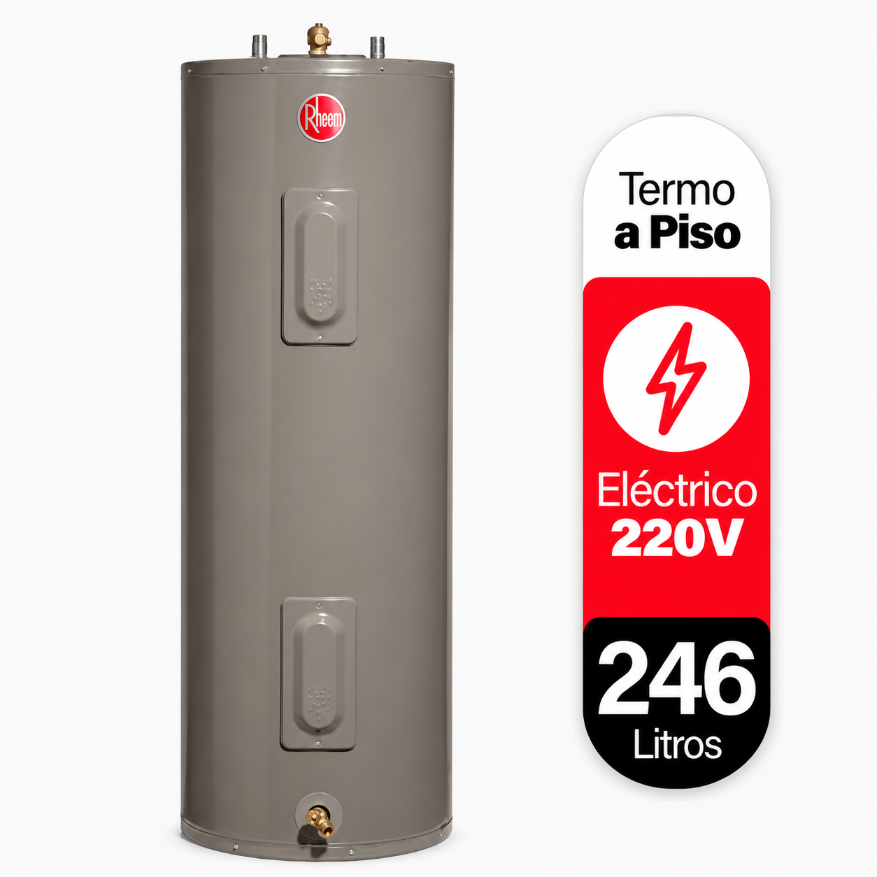 Termo Eléctrico De Piso 246 Litros 220v Rheem