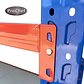 Rack 200x60x200 cm. 1200 kgs azul naranjo - Miniatura 6