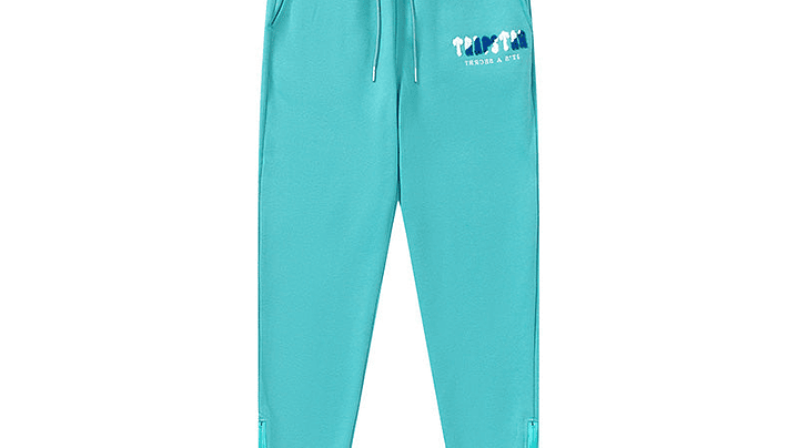 Buzo Trapstar celeste Logo Azul/Blanco 1