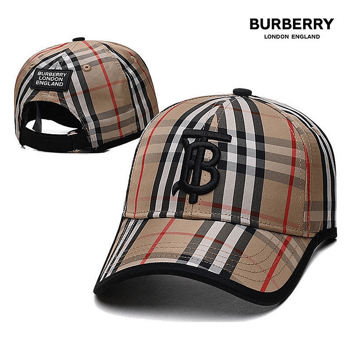 Gorra burberry Logo Negro