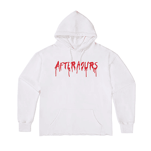 Hoodie Vlone x The Weeknd Blanco/Rojo