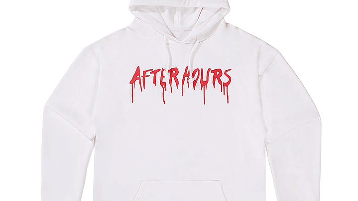 Hoodie Vlone x The Weeknd Blanco/Rojo 1