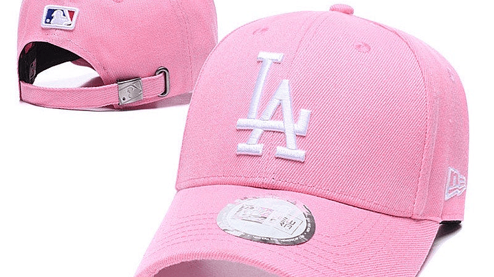 Gorra New era LA Rosado/Blanco 1