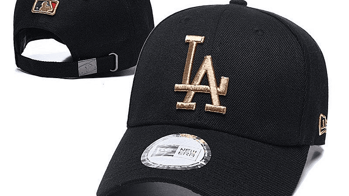 Gorra New era LA negro/Dorado 1