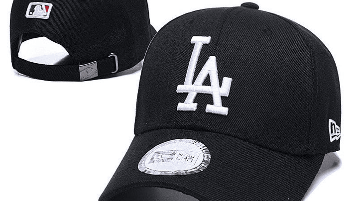 Gorra New era LA negro/blanco 1