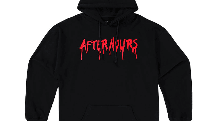 Hoodie Vlone x The Weeknd Negro/Rojo 1