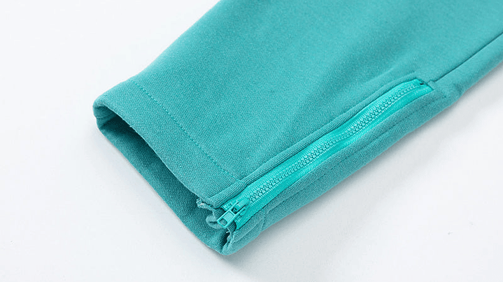 Buzo Trapstar celeste Logo Azul/Blanco 5