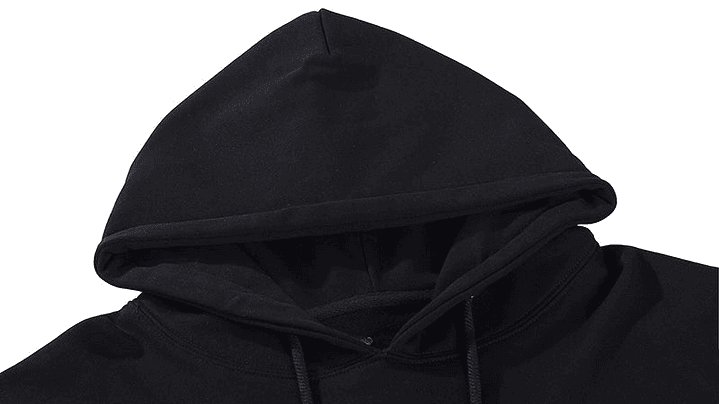 Hoodie Vlone x The Weeknd Negro/Rojo 4