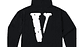 Hoodie Vlone Friends Negro/Blanco - Miniatura 2