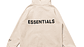 Hoodie zip Essentials beige - Miniatura 2