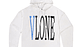 Hoodie Vlone Serpent Blanco/Azul - Miniatura 1