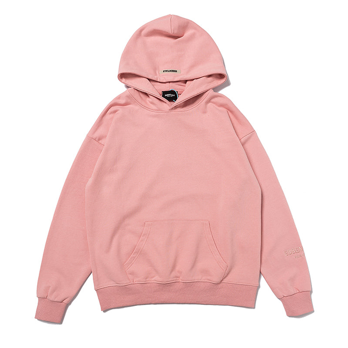 Hoodie Essentials rosado reflectante 2