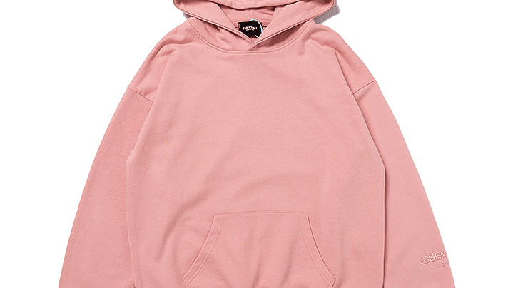 Hoodie Essentials rosado reflectante 2