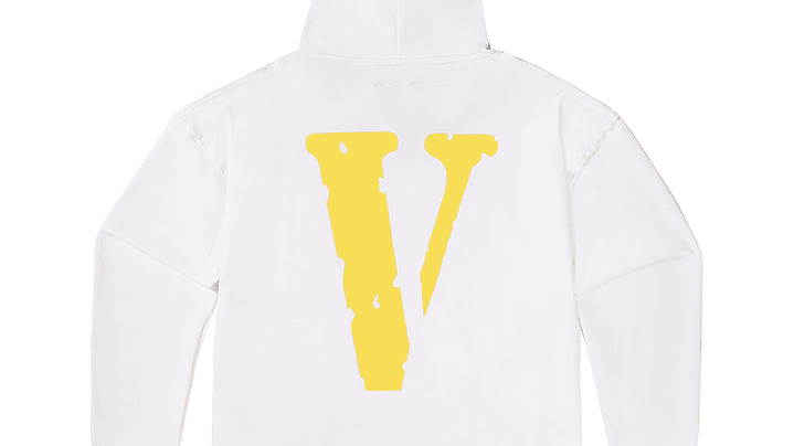 Hoodie Vlone Negro/Amarillo 2