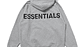 Hoodie Essentials gris reflectante - Miniatura 1