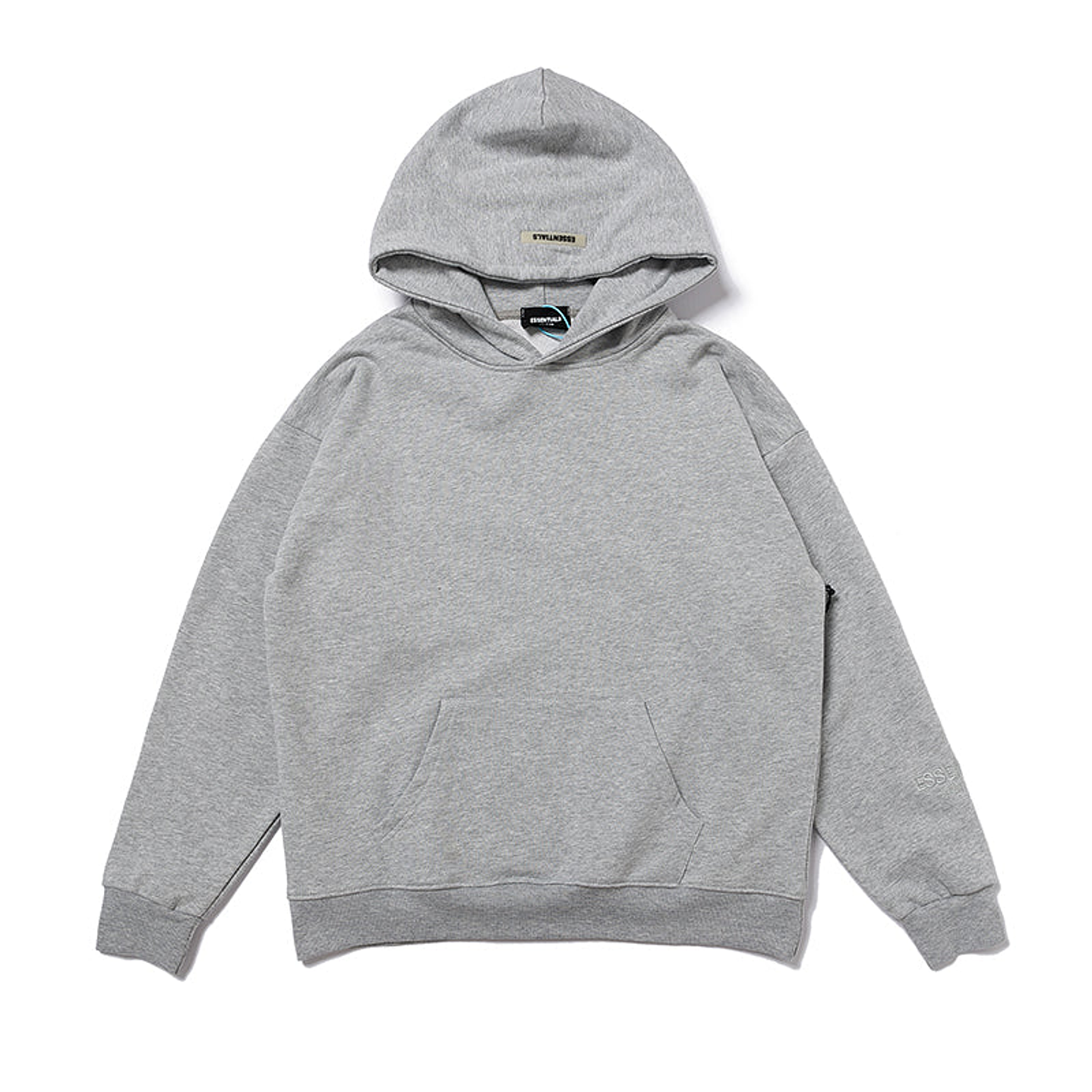 Hoodie Essentials gris reflectante 2