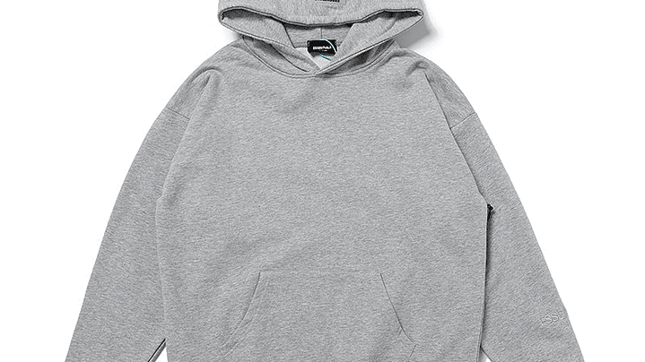 Hoodie Essentials gris reflectante 2