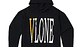 Hoodie Vlone Negro/Amarillo - Miniatura 1