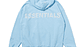 Hoodie Essentials celeste reflectante - thumbnail 1