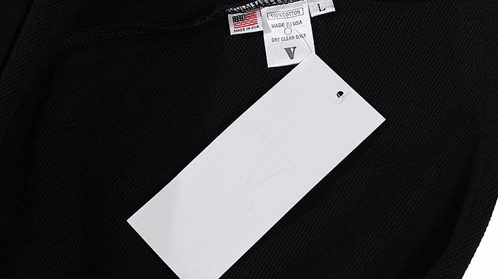 Hoodie Vlone Serpent Negro/Azul 5