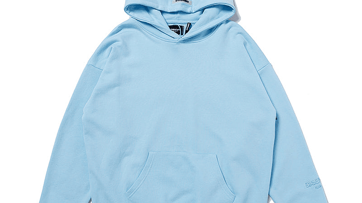 Hoodie Essentials celeste reflectante 2